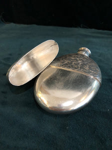 Stirling Silver Hip Flask - SOLD