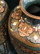 Load image into Gallery viewer, Pair of Cloisonne Vases
