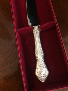Sterling Silver Bread Knife by Gorham, in original Box
