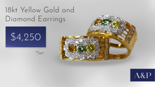 Load image into Gallery viewer, 18kt YG Diamond Ring &amp; Earring Set
