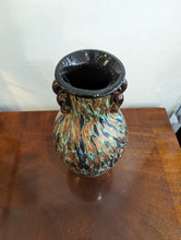 Load image into Gallery viewer, Multicoloured Vase with Gold Flecks
