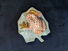 Load image into Gallery viewer, Hand-painted porcelain frog figure by Herend of Hungary
