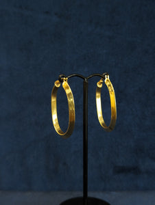 14kt Yellow Gold Hoop Earrings