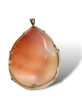 Load image into Gallery viewer, Large Vintage Cameo with 14kt Yellow Gold Fitting
