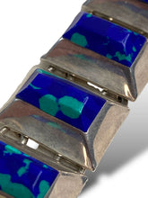 Load image into Gallery viewer, Sterling Silver Azurmalachite Bracelet
