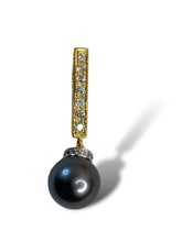 Load image into Gallery viewer, Tahitian Pearl &amp; Diamond Pendant
