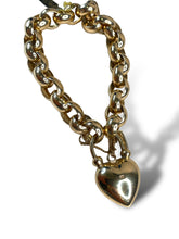 Load image into Gallery viewer, 9kt Yellow Gold Solid Belcher Chain Bracelet 47.25g
