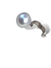 Load image into Gallery viewer, 18kt White Gold and Semi Baroque South Sea Pearl Pendant/ Enhancer 13.6mm
