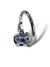 Load image into Gallery viewer, Platinum Ceylon Sapphire and Diamond Ring
