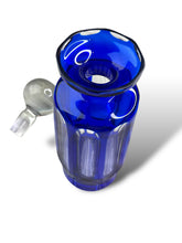 Load image into Gallery viewer, &quot;Irena&quot; Poland Cobalt &amp; Clear Crystal Decanter
