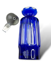 Load image into Gallery viewer, &quot;Irena&quot; Poland Cobalt &amp; Clear Crystal Decanter
