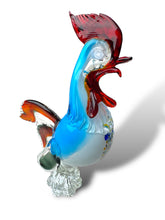 Load image into Gallery viewer, Colourful Murano Glass Chicken
