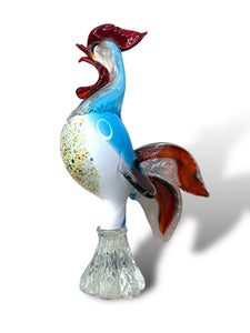 Colourful Murano Glass Chicken