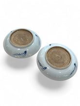 Load image into Gallery viewer, Pair of Chinese Blue and White Porcelain Bowls
