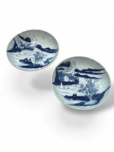 Load image into Gallery viewer, Pair of Chinese Blue and White Porcelain Bowls
