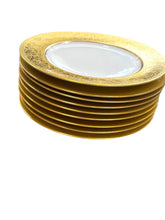 Load image into Gallery viewer, Heinrich Selb Porcelain and Gold Encrusted Dinner Plates
