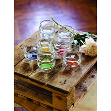 Load image into Gallery viewer, Chakra Glass Set of 7 Glasses - 250ml
