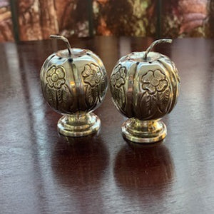 SH0020 A Pair of Mexican Sterling Salt and Pepper Shakers