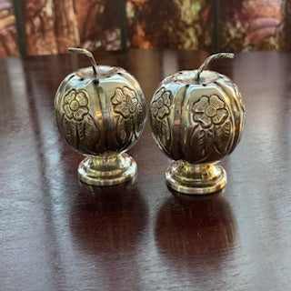 SH0020 A Pair of Mexican Sterling Salt and Pepper Shakers