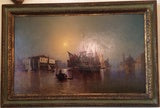 PM0354 A Grand Tour Period Venetian Waterway Painting