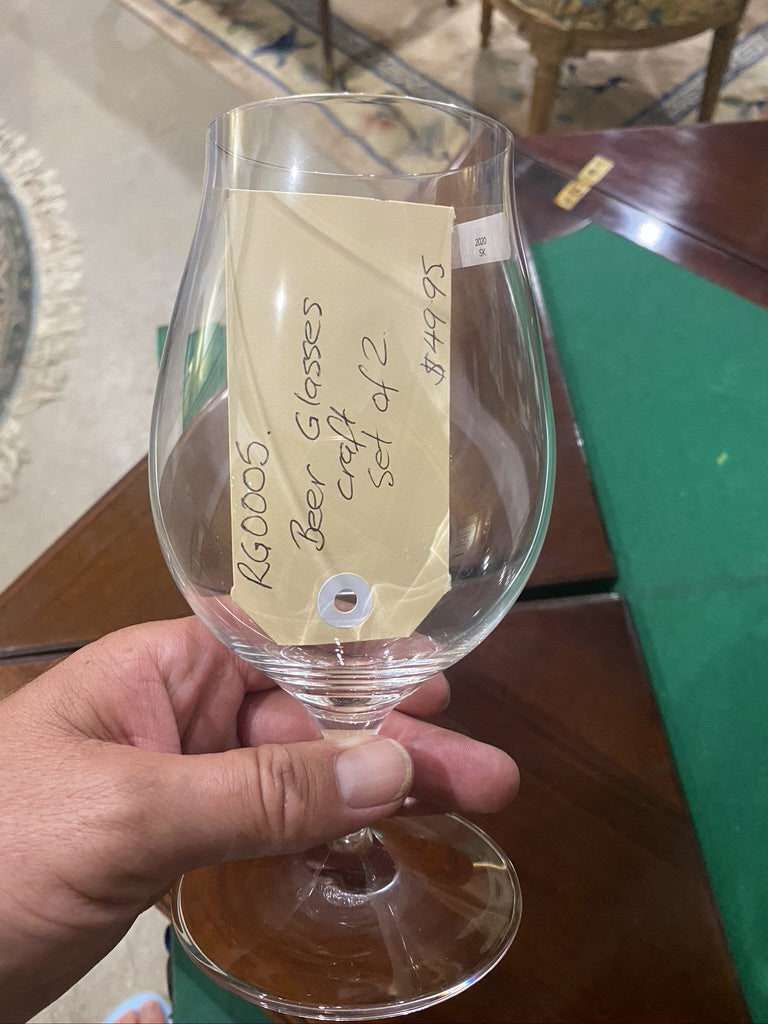 RG0005 Set or 2 SPIEGELAU CRAFT BEER GLASSES