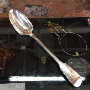 SF1278 Sterling serving spoon - Antiques and Possibilities