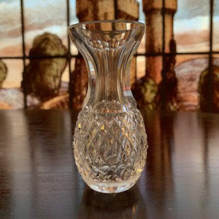GP1074 Cut Crystal Bud Vase - Antiques and Possibilities