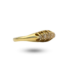 Load image into Gallery viewer, 18kt Yellow Gold and Diamond Ring
