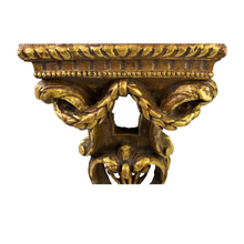 Load image into Gallery viewer, Pair of Italian Gilded Timber Corbels
