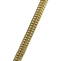 Load image into Gallery viewer, 18kt Yellow Gold Flat Fancy Link Bracelet
