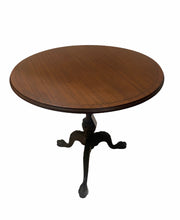 Load image into Gallery viewer, Mahogany Round Tilt Table
