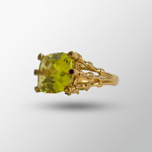 Load image into Gallery viewer, 14kt Yellow Gold Lemon Citrine Ring and Semi-Precious Stones
