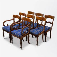 Load image into Gallery viewer, Set of 8 Mahogany Victorian Dining Chairs
