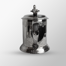 Load image into Gallery viewer, Silver Plate Covered Tankard
