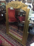 PM0451 Art Deco French Gilt Timber Mirror - Antiques and Possibilities