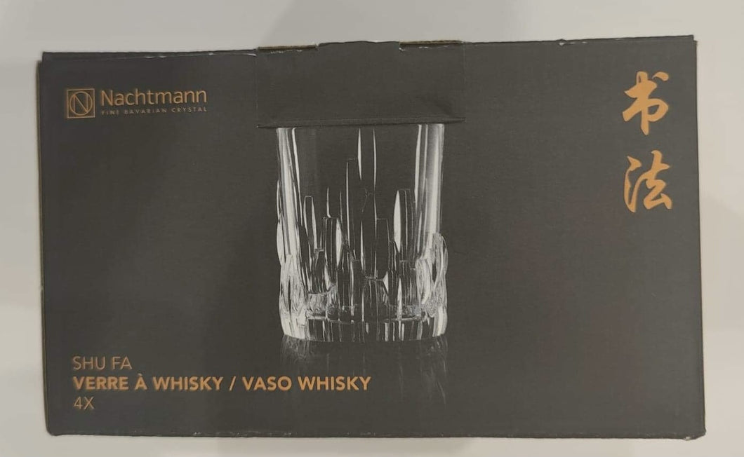 RG0029 Nachtmann Shu Fa Set of 4 Whisky tumblers