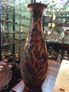 GP0617 19th Century Iznik Stoneware Vase - Antiques and Possibilities