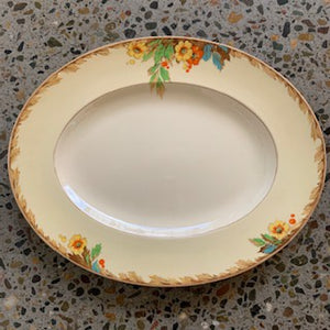 GP0140 Large Late Victorian Platter - Antiques and Possibilities