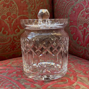 GP1385 Waterford Crystal Cookie Jar in the Lismore Pattern